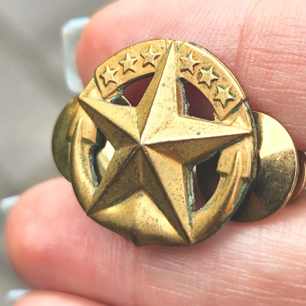 Vtg Command at Sea Navy Insignia Badge Lapel Pin